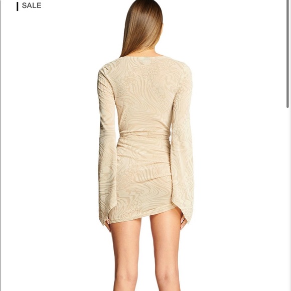 I am Gia - AMINA DRESS - TAN BURN OUT - S / TAN - Picture 3 of 4